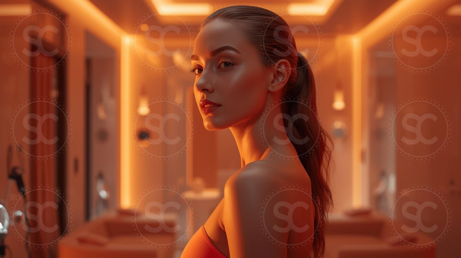 EMS Behandlung Körper mit moderner apparativer Kosmetik für straffe Haut und gepflegtes Körpergefühl